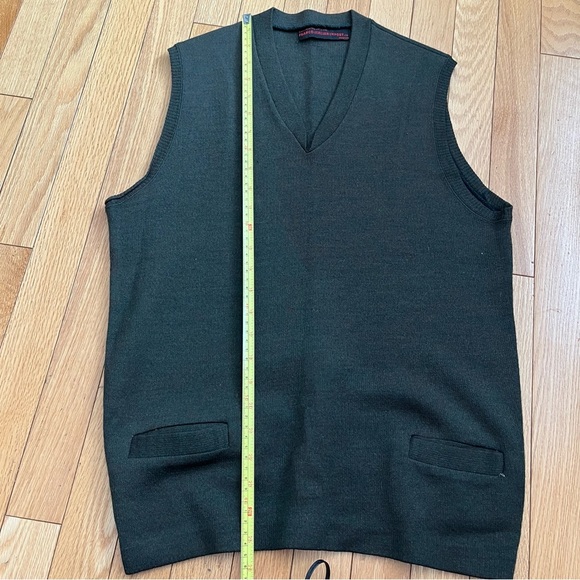 Franco. Italian Import Ltd. Medium. VINTAGE. Wool. Dark green. - Picture 4 of 5